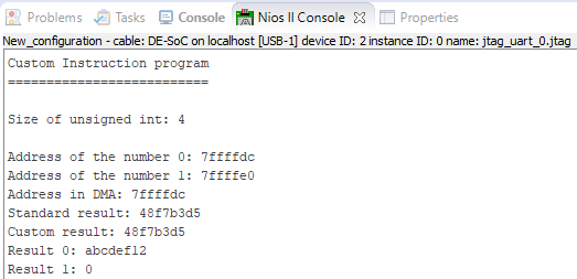 nios2-console-log