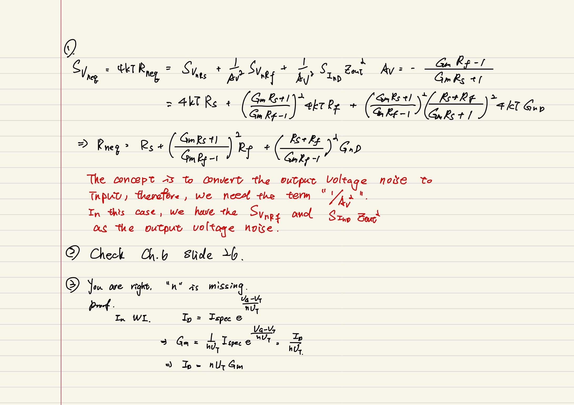 Answer to mock exam 2021